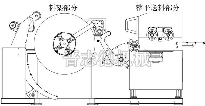 三合一送料机结构示意图