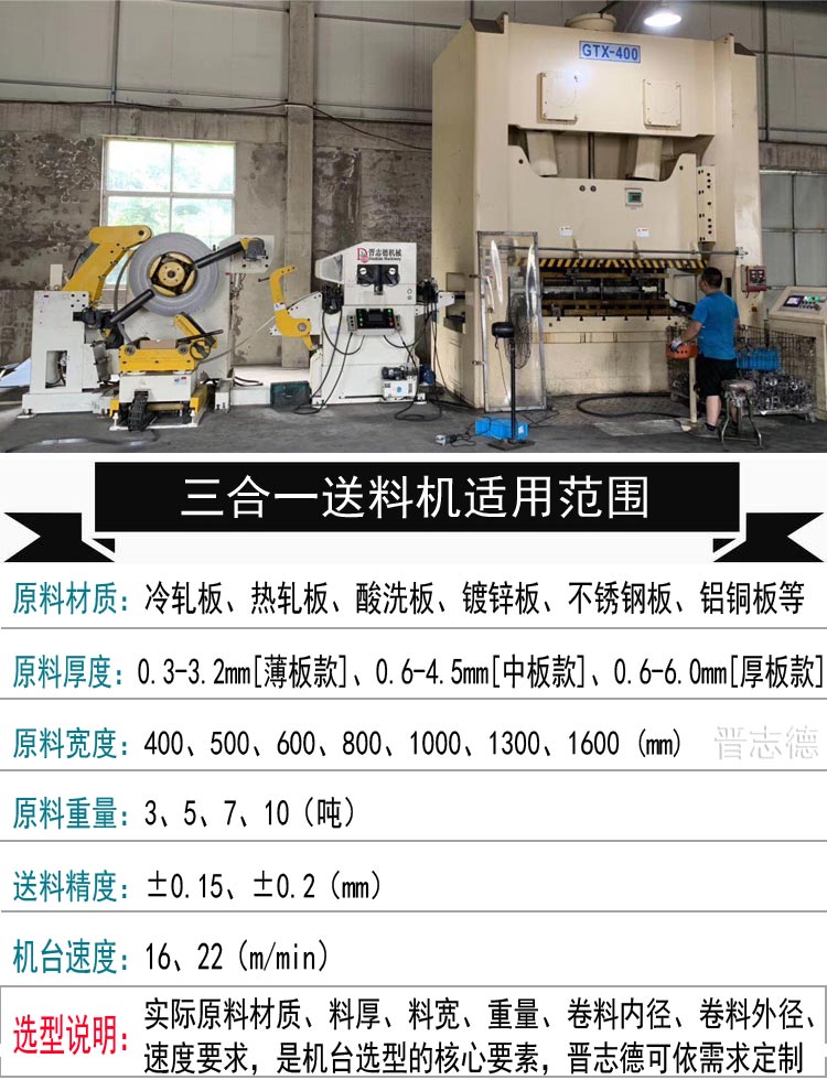 三合一送料机使用领域